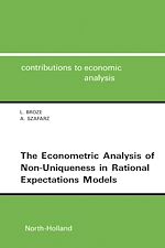 Télécharger le livre :  The Econometric Analysis of Non-Uniqueness in Rational Expectations Models