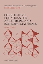 Télécharger le livre :  Constitutive Equations for Anisotropic and Isotropic Materials