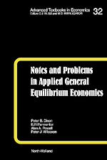 Télécharger le livre :  Notes and Problems in Applied General Equilibrium Economics