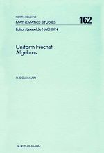 Télécharger le livre :  Uniform Fréchet Algebras