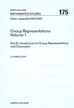 Télécharger le livre :  Group Representations Volume 1 Part B