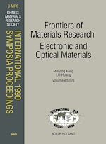 Télécharger le livre :  Frontiers of Materials Research: Electronic and Optical Materials