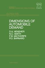 Télécharger le livre :  Dimensions of Automobile Demand