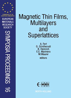 Téléchargez le livre :  Magnetic Thin Films, Multilayers and Superlattices