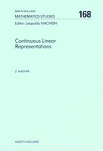 Télécharger le livre :  Continuous Linear Representations