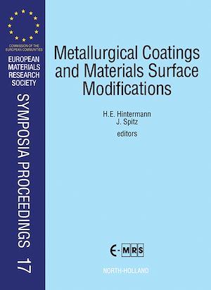 Téléchargez le livre :  Metallurgical Coatings and Materials Surface Modifications