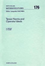Télécharger le livre :  Tensor Norms and Operator Ideals