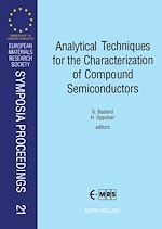 Télécharger le livre :  Analytical Techniques for the Characterization of Compound Semiconductors