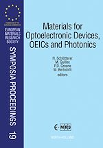 Télécharger le livre :  Materials for Optoelectronic Devices, OEICs and Photonics