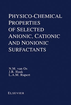 Téléchargez le livre :  Physico-Chemical Properties of Selected Anionic, Cationic and Nonionic Surfactants