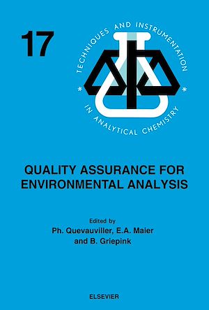 Téléchargez le livre :  Quality Assurance for Environmental Analysis
