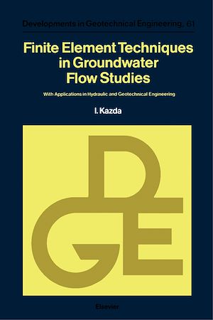 Téléchargez le livre :  Finite Element Techniques in Groundwater Flow Studies