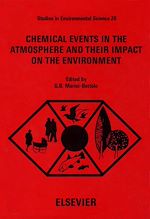 Télécharger le livre :  Chemical Events in the Atmosphere and their Impact on the Environment