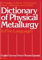 Download this eBook Dictionary of Physical Metallurgy