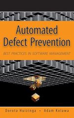 Télécharger le livre :  Automated Defect Prevention