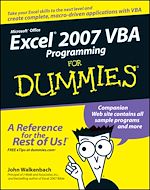 Télécharger le livre :  Excel 2007 VBA Programming For Dummies