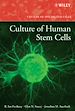 Télécharger le livre :  Culture of Human Stem Cells