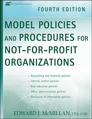 Téléchargez le livre :  Model Policies and Procedures for Not-for-Profit Organizations