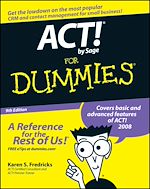 Télécharger le livre :  ACT! by Sage For Dummies