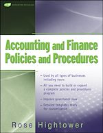 Télécharger le livre :  Accounting and Finance Policies and Procedures