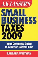 Télécharger le livre :  J.K. Lasser's Small Business Taxes 2009