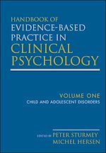 Télécharger le livre :  Handbook of Evidence-Based Practice in Clinical Psychology, Child and Adolescent Disorders