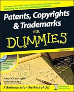Télécharger le livre :  Patents, Copyrights and Trademarks For Dummies