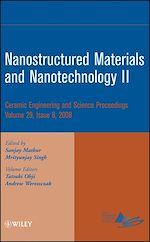 Télécharger le livre :  Nanostructured Materials and Nanotechnology II, Volume 29, Issue 8
