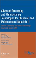 Télécharger le livre :  Advanced Processing and Manufacturing Technologies for Structural and Multifunctional Materials II, Volume 29, Issue 9