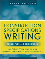 Télécharger le livre :  Construction Specifications Writing
