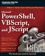 Download this eBook Microsoft PowerShell, VBScript and JScript Bible