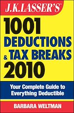 Télécharger le livre :  J.K. Lasser's 1001 Deductions and Tax Breaks 2010