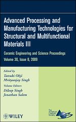 Télécharger le livre :  Advanced Processing and Manufacturing Technologies for Structural and Multifunctional Materials III, Volume 30, Issue 8