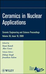 Télécharger le livre :  Ceramics in Nuclear Applications, Volume 30, Issue 10