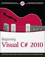 Download this eBook Beginning Visual C# 2010