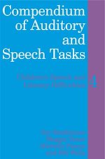 Télécharger le livre :  Compendium of Auditory and Speech Tasks