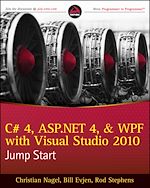 Download this eBook C# 4, ASP.NET 4, and WPF, with Visual Studio 2010 Jump Start