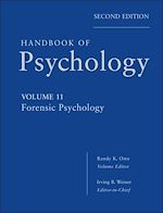 Télécharger le livre :  Handbook of Psychology, Forensic Psychology