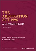 Télécharger le livre :  The Arbitration Act 1996