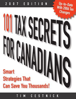 Téléchargez le livre :  101 Tax Secrets for Canadians 2007