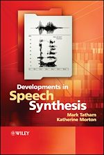 Télécharger le livre :  Developments in Speech Synthesis