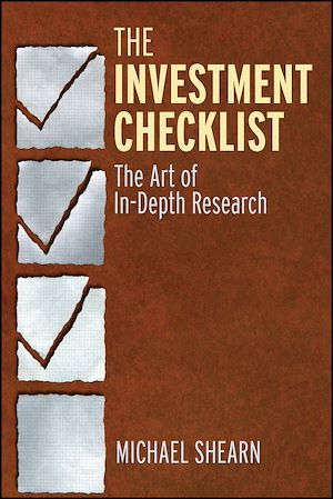 Téléchargez le livre :  The Investment Checklist