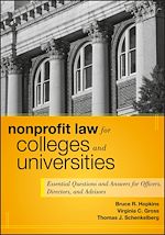 Télécharger le livre :  Nonprofit Law for Colleges and Universities
