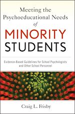 Télécharger le livre :  Meeting the Psychoeducational Needs of Minority Students