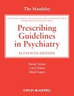 Télécharger le livre :  The Maudsley Prescribing Guidelines in Psychiatry