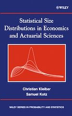Télécharger le livre :  Statistical Size Distributions in Economics and Actuarial Sciences