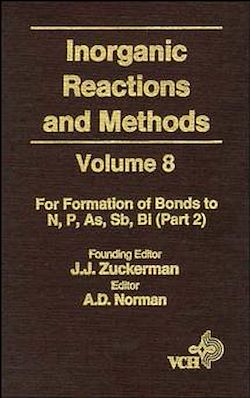 Télécharger le livre :  Inorganic Reactions and Methods, The Formation of Bonds to N, P, As, Sb, Bi (Part 2)