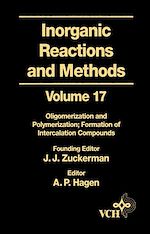 Télécharger le livre :  Inorganic Reactions and Methods, Oligomerization and Polymerization Formation of Intercalation Compounds