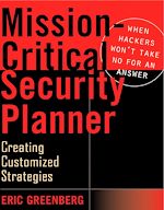 Télécharger le livre :  Mission-Critical Security Planner