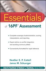 Télécharger le livre :  Essentials of 16PF Assessment